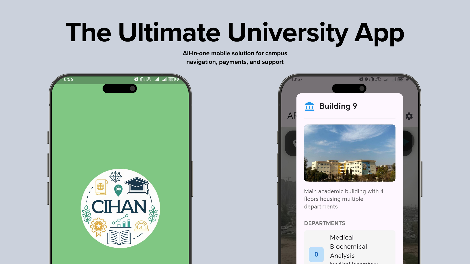 University App with AR